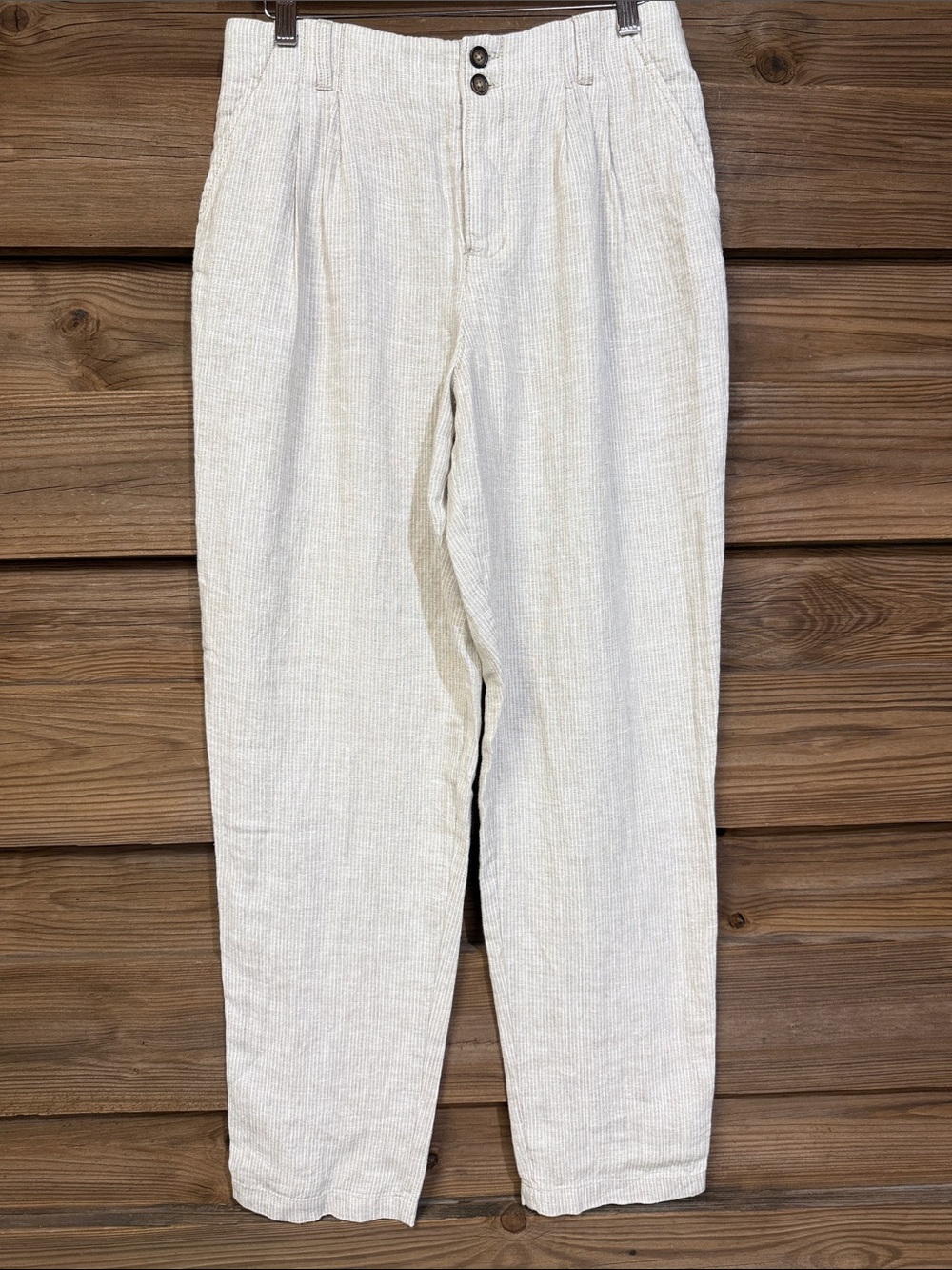 Garnet Hill European Flax Pants